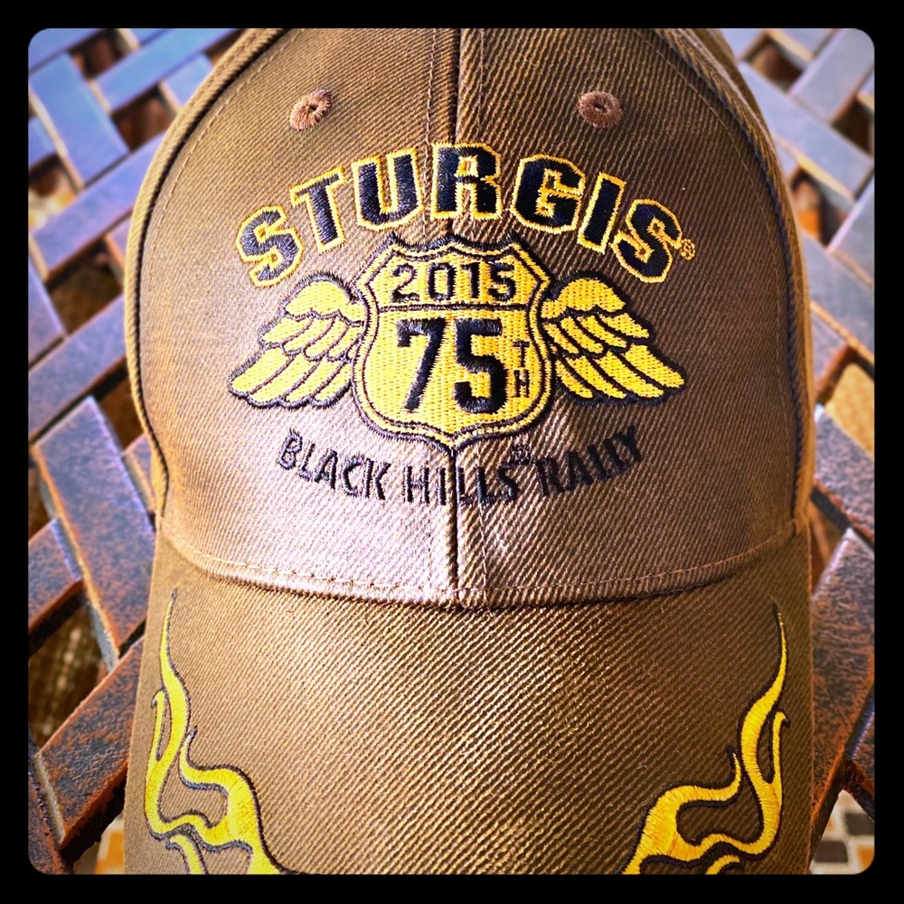 Authentic Sturgis 75 Rally Anniversary hat